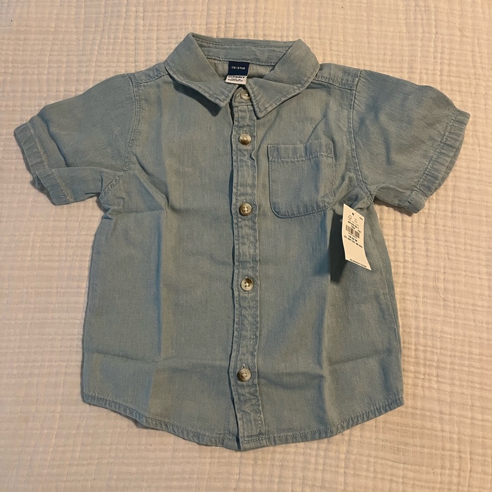 Toddler Denim top
